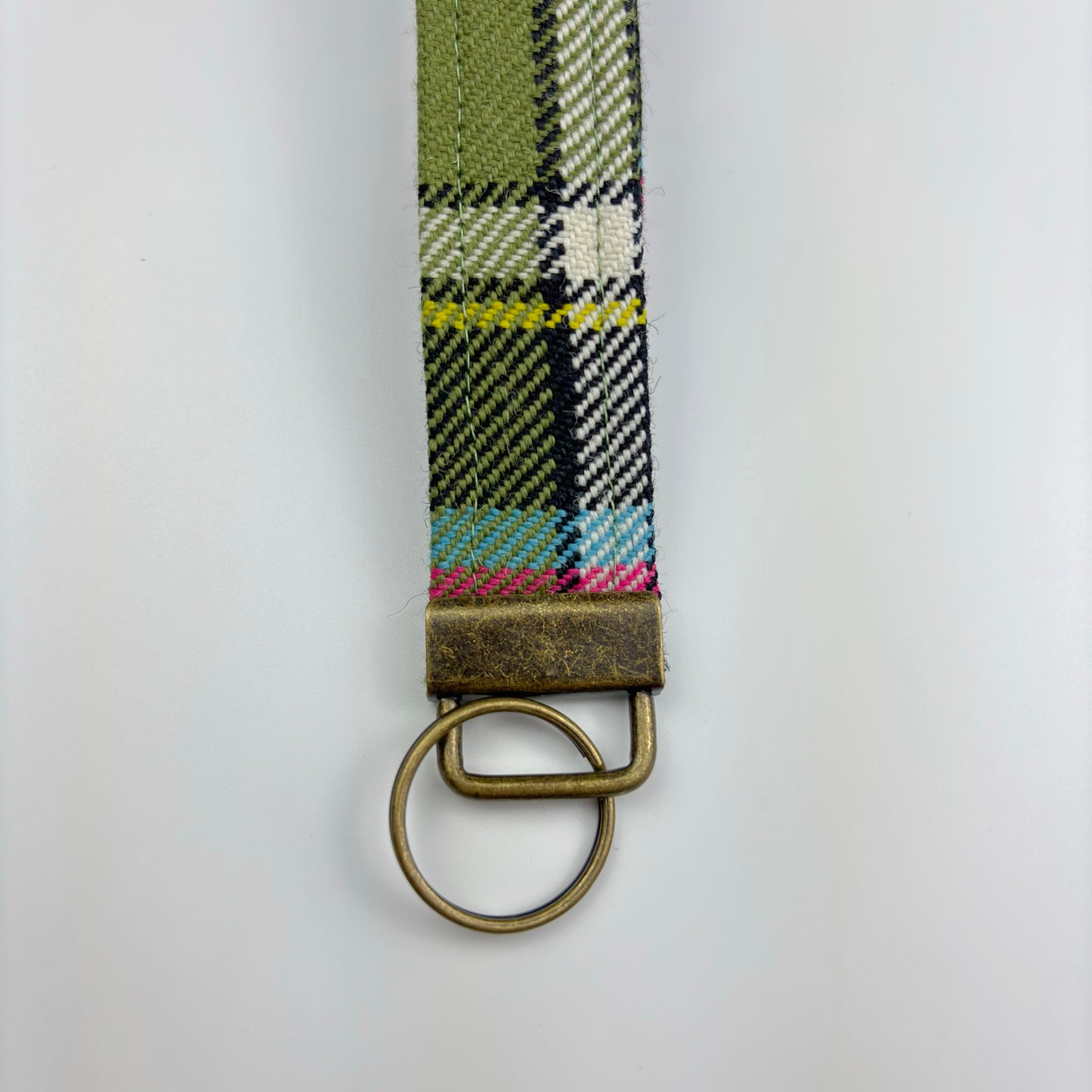 Bruce of Kinnaird Tartan Keyring