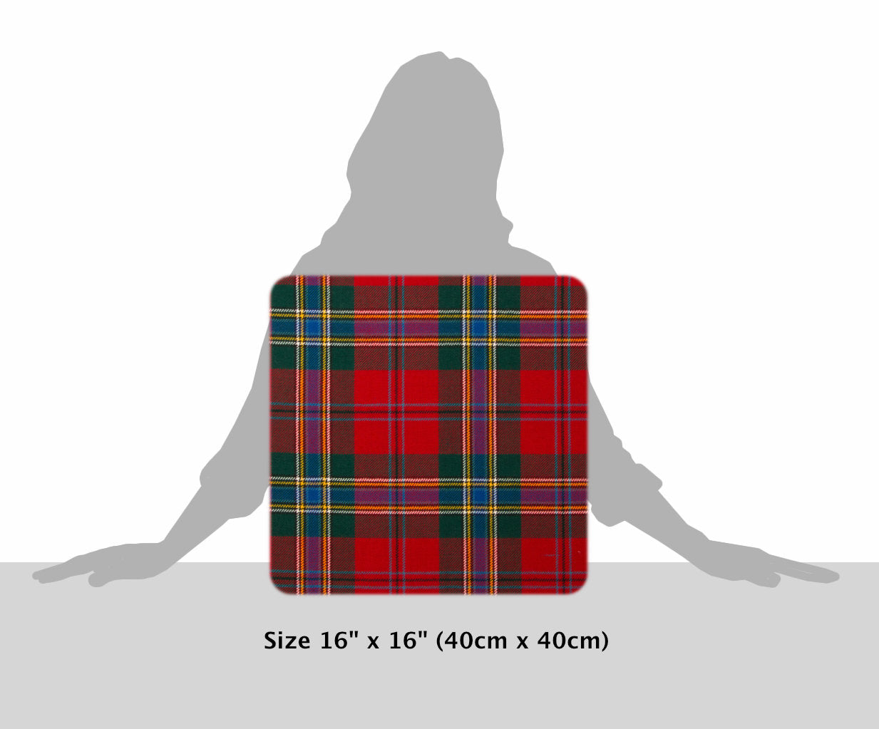 MacLean of Duart Modern Tartan Cushion