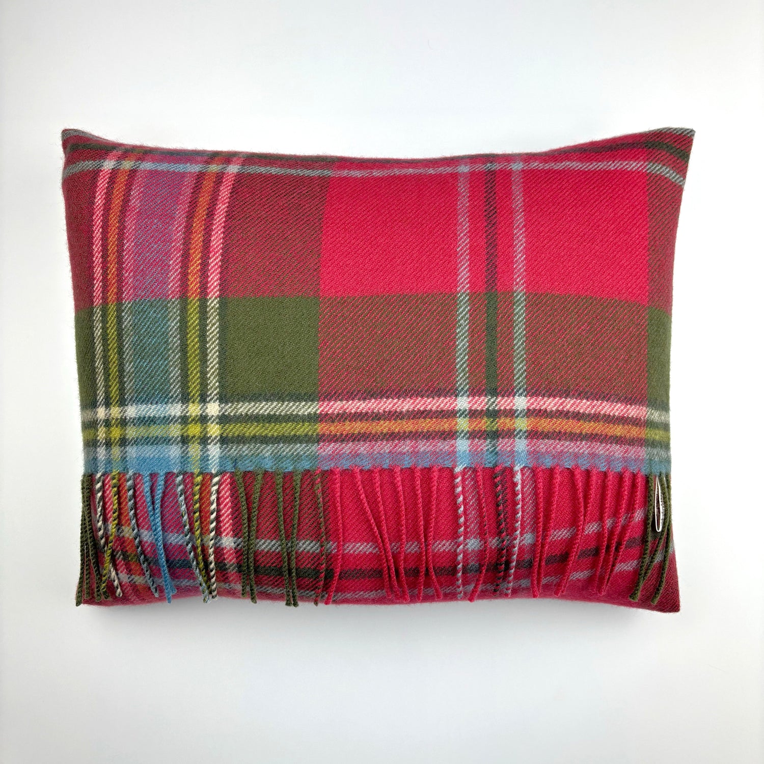 Fringed Tartan Cushions
