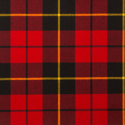 Wallace Red Modern Tartan Cushion