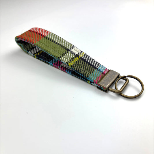 Bruce of Kinnaird Tartan Keyring
