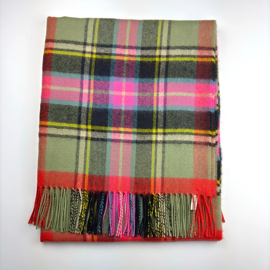 Bruce of Kinnaird Ancient Tartan Throw