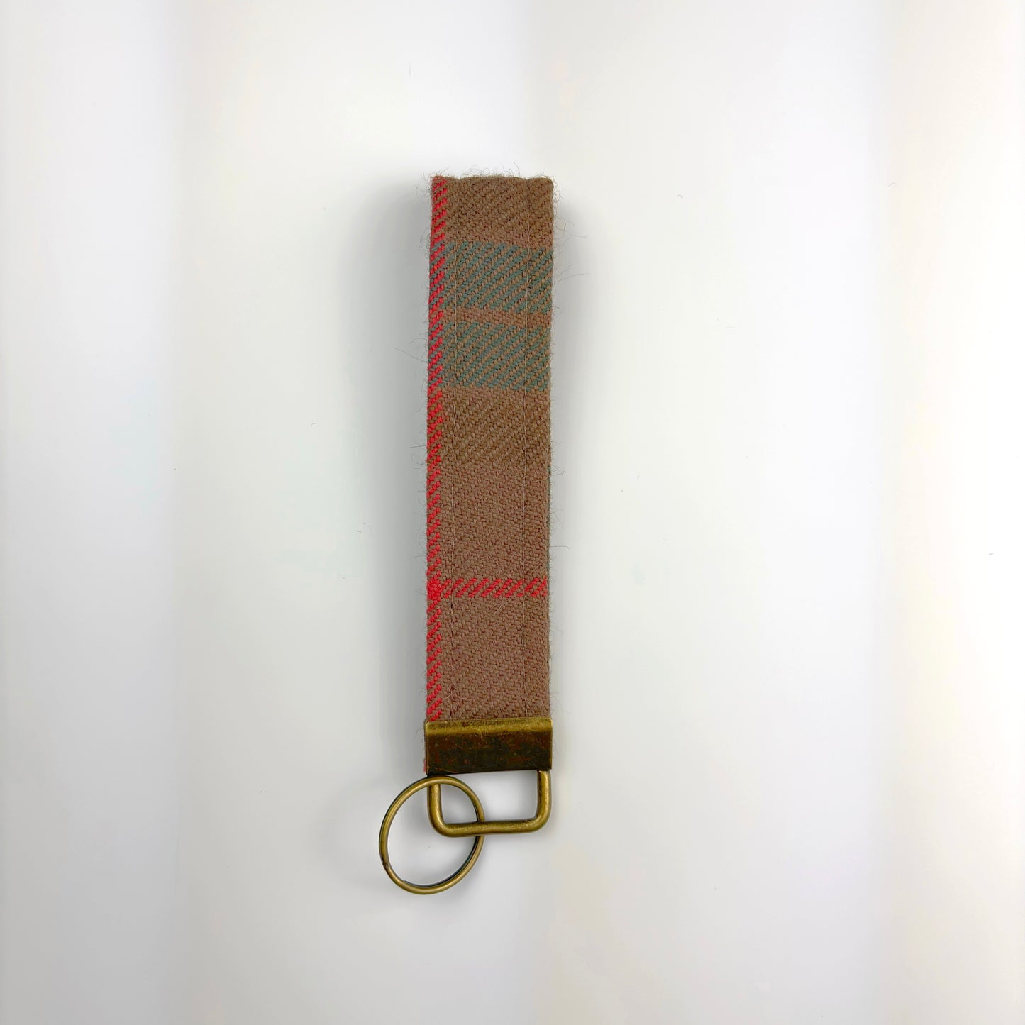 Fraser Hunting Weathered Tartan Keyring