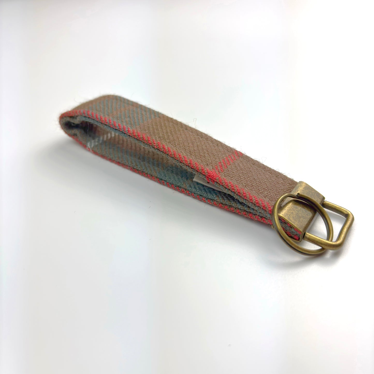 Fraser Hunting Weathered Tartan Keyring