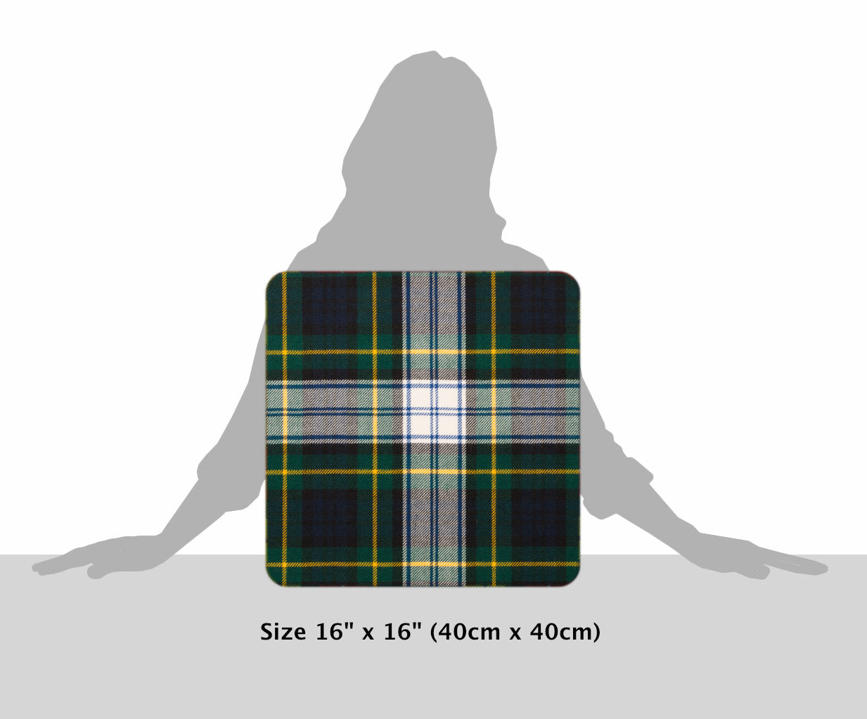Gordon Dress Modern Tartan Cushion