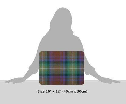 Isle of Skye Fringed Tartan Cushion