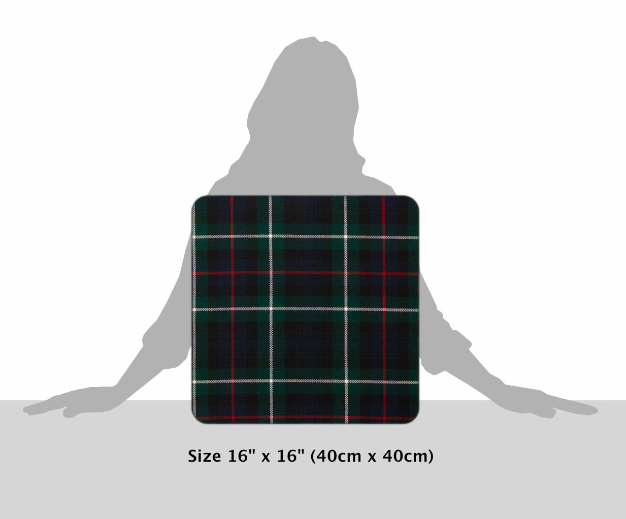 Mackenzie Modern Tartan Cushion