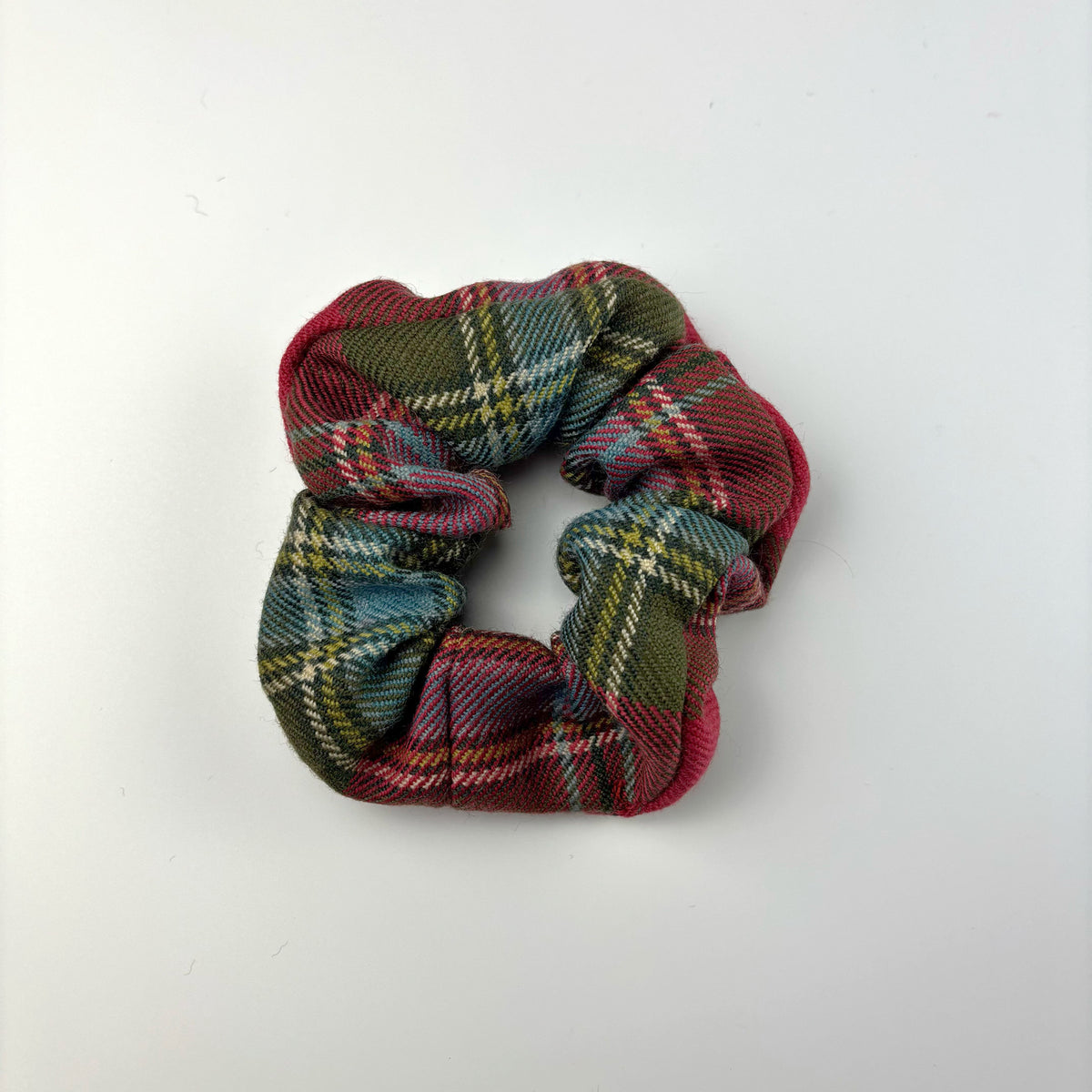 MacLean of Duart Weathered Tartan Hair Scrunchie