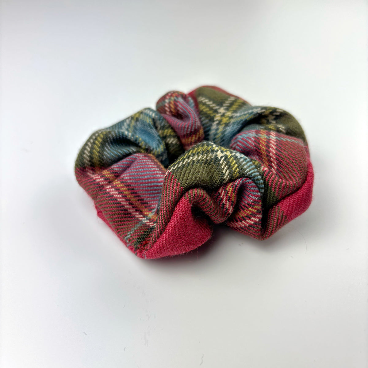 MacLean of Duart Weathered Tartan Hair Scrunchie