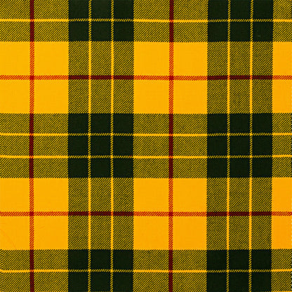 MacLeod Dress Modern Tartan Scarf, close-up of fabric filling the frame