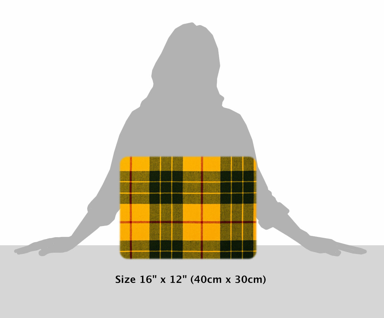 MacLeod Dress Modern Tartan Cushion